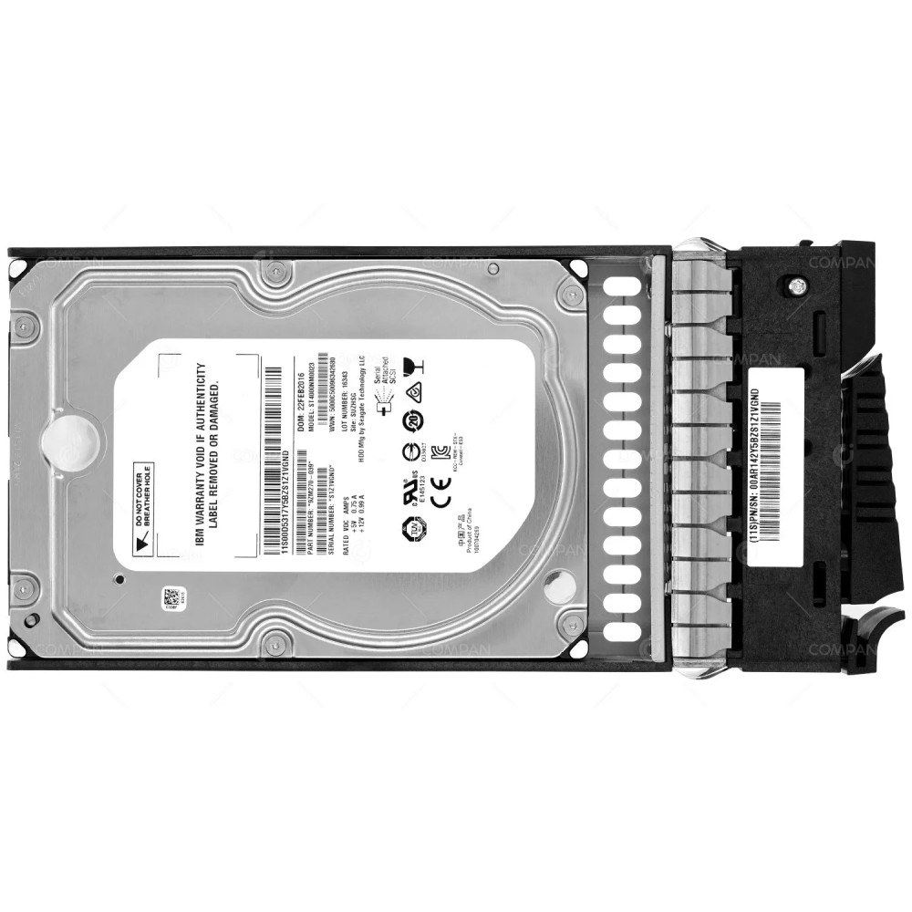 00AR144 IBM HDD 4TB 7.2K NL-SAS 6G 3.5" LFF HOT-SWAP FOR IBM STORWIZE V7000